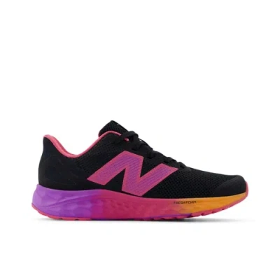 New Balance Kids' Fresh Foam Arishi V4 Lace Running  Shoes In Black