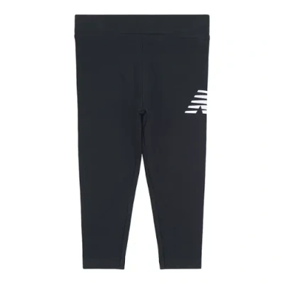 New Balance Kids' Graphic Leggings In Black