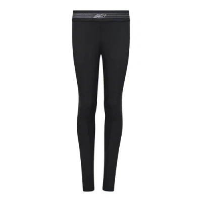 New Balance Kids Harmony Performance Pocket Legging In Black Poly Knit, Size 9-10 Y