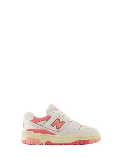 New Balance Kids Lifestyle Shoe Desert Leather/textile In Beige