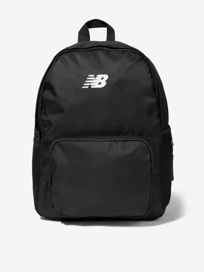 New Balance Kids Logo Backpack In Black