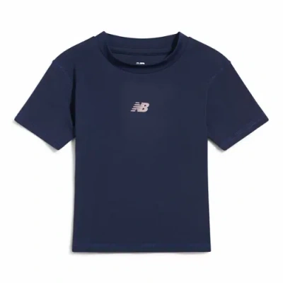 New Balance Kids' Nb Essential Athletic T-shirt In Blue