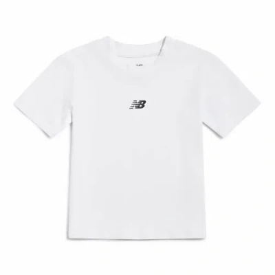 New Balance Kids' Nb Essential Athletic T-shirt In White