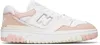 NEW BALANCE KIDS PINK & WHITE 550 SNEAKERS