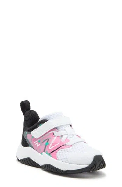 New Balance Kids' Rave Run V2 Sneaker In Pink/white Multi