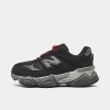 New Balance 9060 Mesh Sneakers In Black/castlerock