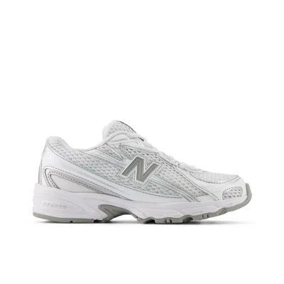 New Balance ' 740 Bungee Lace In Weiss/grau