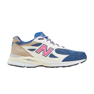 Pre-owned New Balance Kith X 990v3 Made In Usa 'daytona' Factory Second | Blue | Men's Size 10