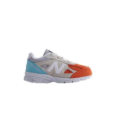 Pre-owned New Balance Kith X 990v4 Toddler 'cyclades' | Multi-color | Infant Size 6.5