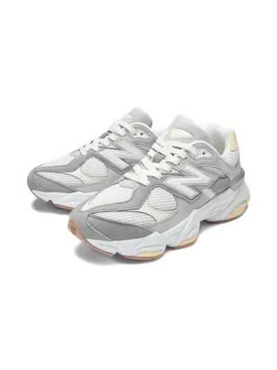 New Balance Kids' Lace-up Mesh Sneakers In Gray