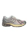 New Balance Mens Rose Sugar Pearl Grey 1906 Woven Low-top Trainers