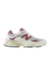 New Balance Lace Up Sneakers In White