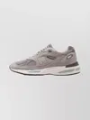 New Balance Lace-up Sneakers With Suede And Mesh In Gray