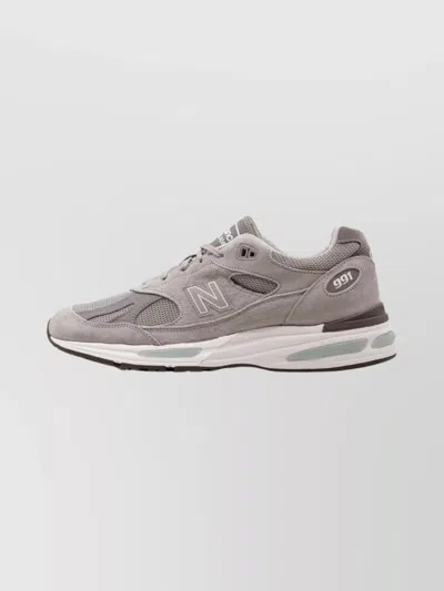 NEW BALANCE LACE-UP SNEAKERS WITH SUEDE AND MESH
