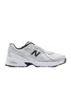 New Balance Laced Sneakers In Navy/silver/white