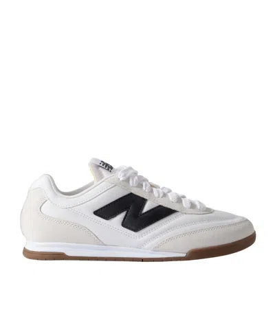 New Balance Laced Sneakers In White