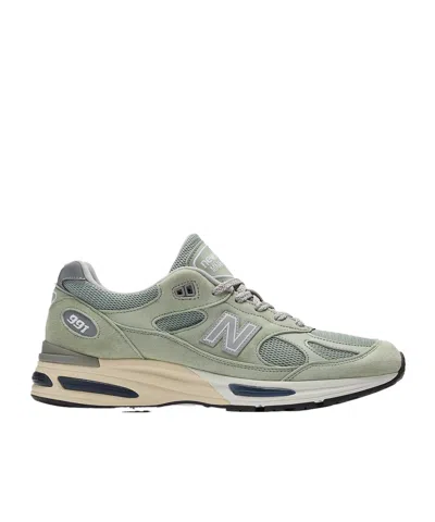 New Balance 991v2 Panelled Sneakers In Multi
