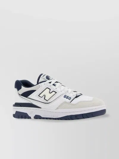 New Balance Leather And Fabric 550 Sneakers In White