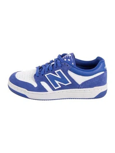 Pre-owned New Balance Leather Athletic Sneakers In Multi