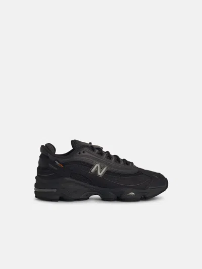 New Balance Leather Blend Sneakers In Black