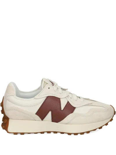 New Balance Leather Logo-detail Sneakers In Multi