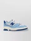 New Balance Leather Sneakers 550 With Contrast Accents In Blue