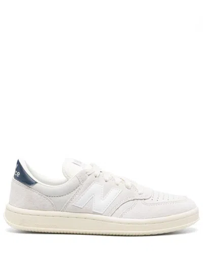 New Balance Leather Sneakers In White 't500'