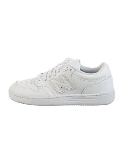 Pre-owned New Balance Leather Sneakers W/ Tags In White