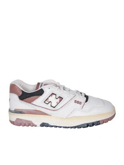 New Balance Leather Sneakers In Brown