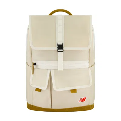 New Balance Legacy Icon Flap Backpack In Neutral