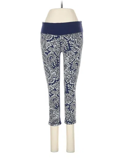 Pre-owned New Balance Leggings In Blue