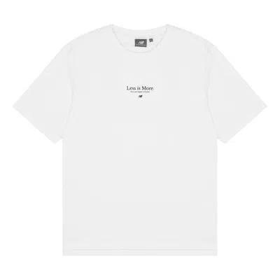 New Balance Less Is More Casual Tee 'white'