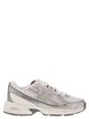 New Balance Pink Low Top Sneakers With Logo Patch On Side And Tongue And Perforated Panels