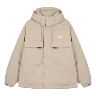 New Balance Lifestyle Down Jacket 'beige' In Neutral