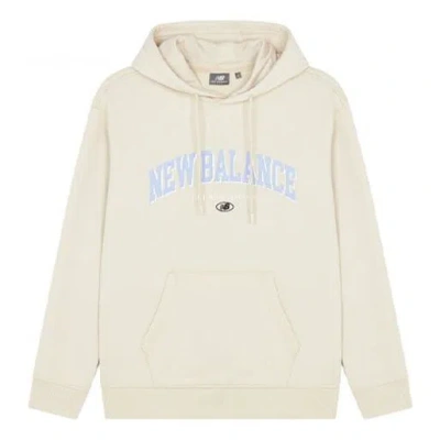New Balance Lifestyle Hoodie 'cream White' In Neutral