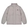 New Balance Lifestyle Warm Down Jacket 'grey' In Gray