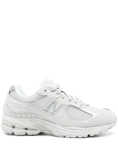 New Balance Light Grey Suede Sneaker With Reflective Details