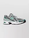 New Balance Lightweight Mesh And Rubber Sneakers In Green