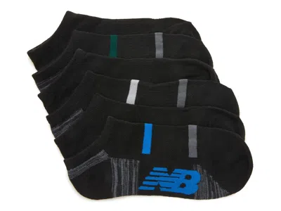 New Balance Lightweight No Show Socks 6 Pack In Multi