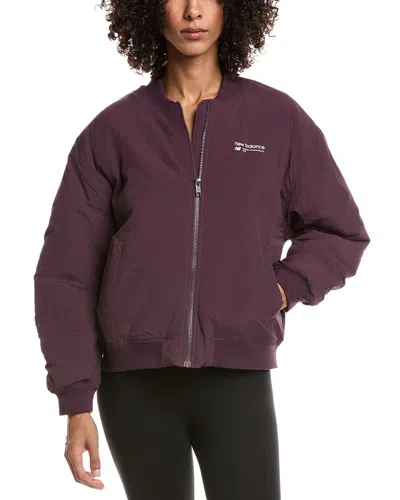 NEW BALANCE LINEAR HERITAGE BOMBER JACKET