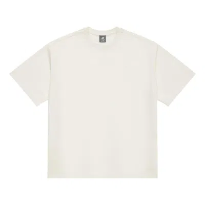 New Balance Linear Heritage Brushed Back Jersey Oversized T-shirt 'white'