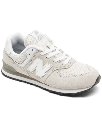 New Balance Little Kids 574 Casual Sneakers From Finish Line In Nimbus Cloud