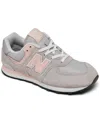 New Balance Little Kids 574 Casual Sneakers From Finish Line In Rain Cloud