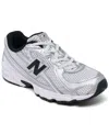 New Balance Little Kids 740 Casual Sneakers From Finish Line In Silver