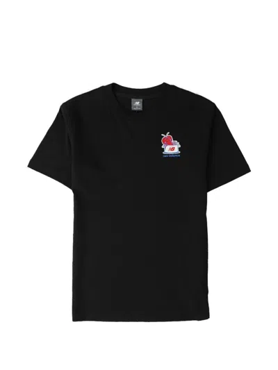 New Balance Lobster Roll Graphic-print T-shirt In Black