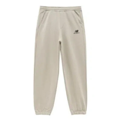 New Balance Kids'  Logo Casual Sport Joggers 'beige' In Neutral