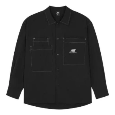 New Balance Logo Classic Shirt 'black White'