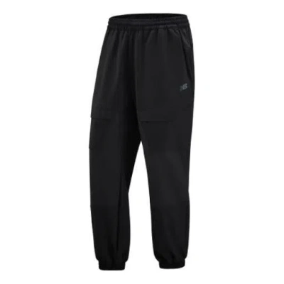 New Balance Logo Cotton Joggers 'black'