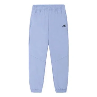 New Balance Logo Cotton Joggers 'blue'