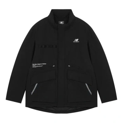 New Balance Logo Down Jacket 'black'